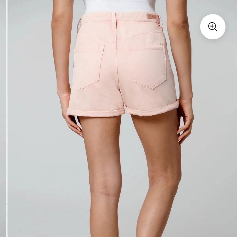 NWT‎ BlankNYC Strawberry Sherbet Perry Mom Jean Shorts 27